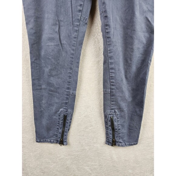 Madewell Women's Zip Ankle Pocket Pants Grey Size 28 - Picture 2 of 4
